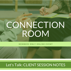 The IOPO Connection Room - Client Session Notes
