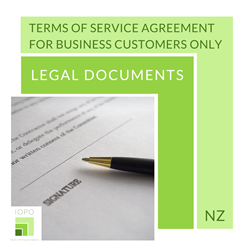 NZ Terms of Service for Business Customers